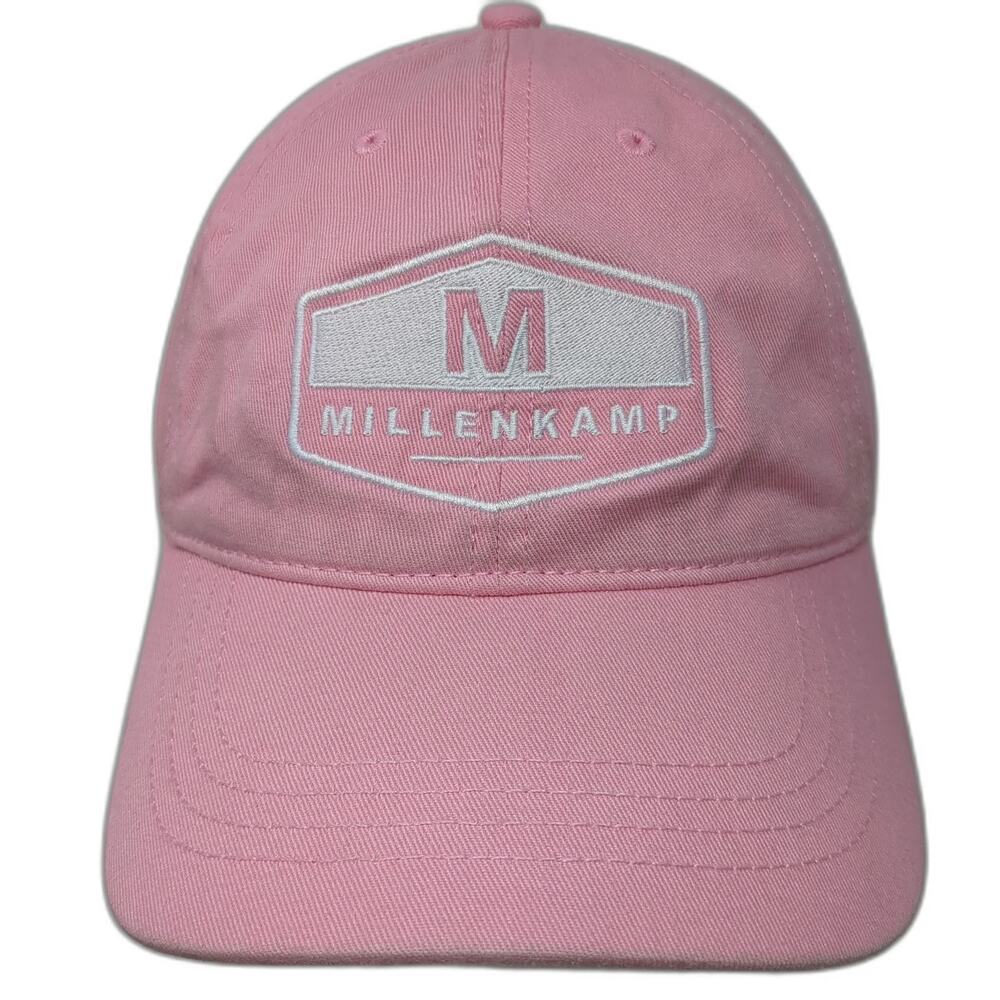Cap America Baseball Cap Pink One Size Millenkamp Embroidered Slideback Hat